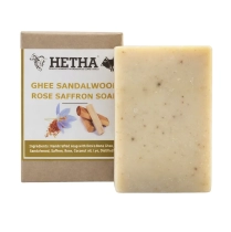 Ghee Sandalwood Rose<br>Saffron Soap
