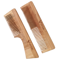 Combo of Duel teeth and<br>handle Neem combs